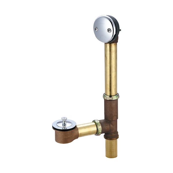 Multi-Tub Centralift Lift And Turn Drain, Polished Chrome, Weight: 5.32